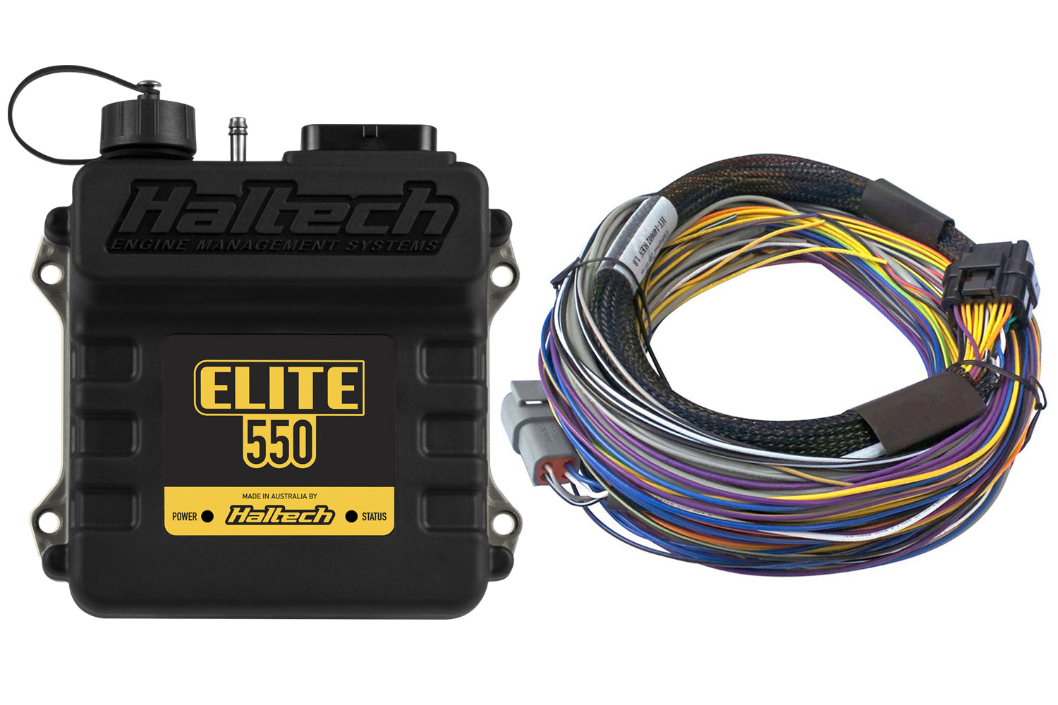 Elite 550 + Basic Universal Wire-in Harness Kit Length: 2.5m (8') HT-150402