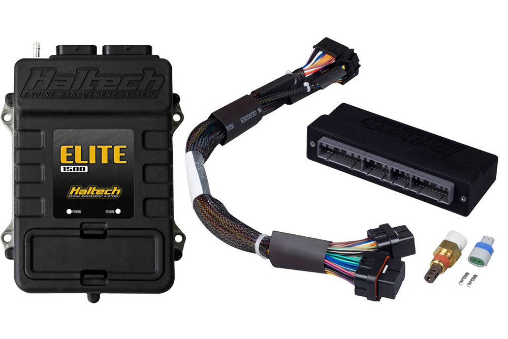 Haltech - Elite 1500 + Mitsubishi EVO 1-3 Plug n Play Adaptor Harness Kit HT-150936